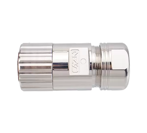 M40 신호 직선 암형 금속 조립 플러그(크림프)