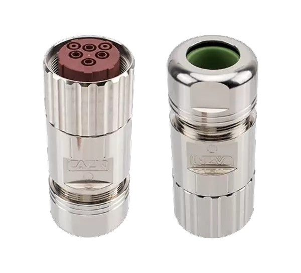 M40 신호 직선 암형 금속 조립 플러그(크림프)