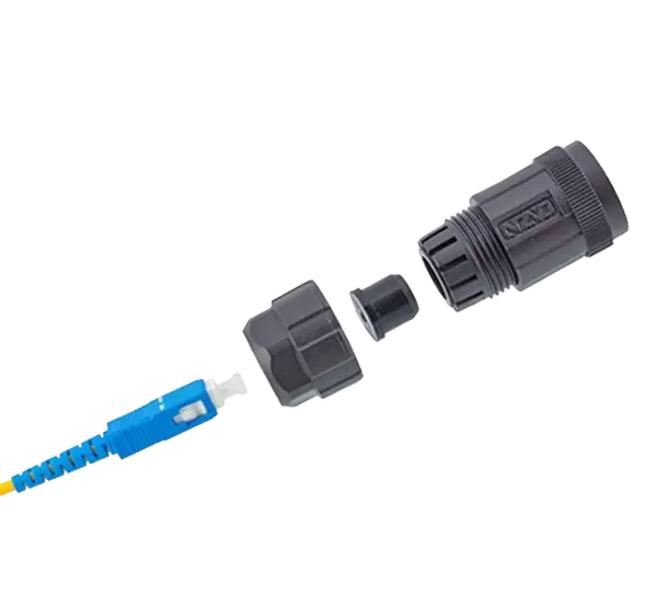 FDDI 단일 모드 플라스틱 플러그(나사형)