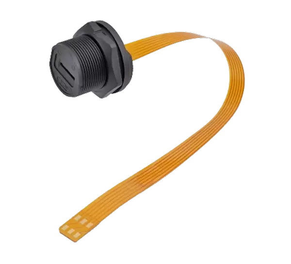 ESIM 암형 후면 장착 솔더 리셉터클(나사형)