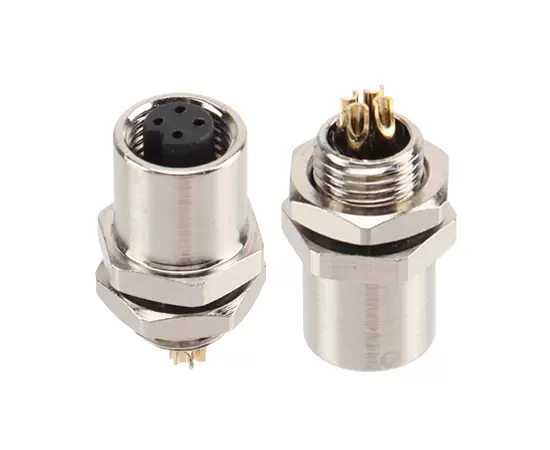 M5 암컷 프론트 마운트 소켓 (솔더)