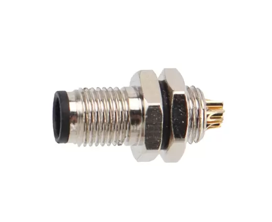 M5 남성 프론트 마운트 소켓 (솔더, 나사 M5*0.5)