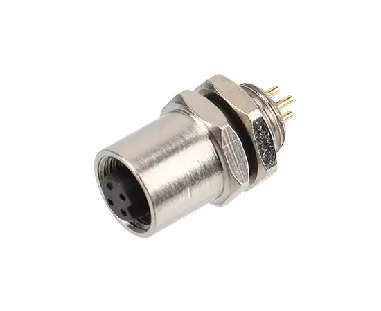 M5 여성 전면 마운트 소켓 (PCB)