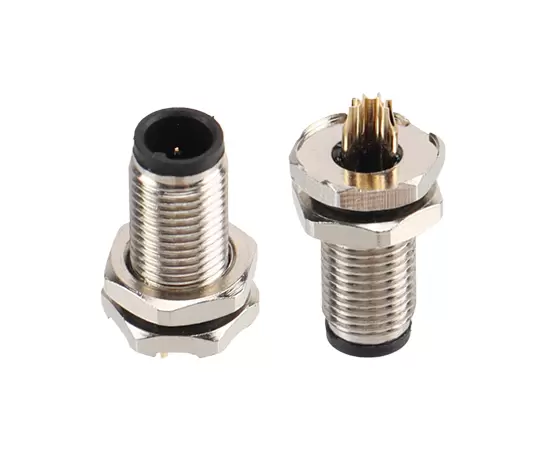 M5 남성 백 마운트 소켓 (솔더)