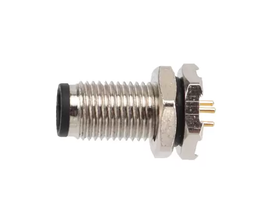 M5 남성 백 마운트 소켓 (PCB)