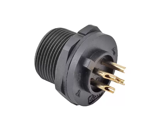 E10 암컷 백 마운트 솔더 리셉터클 (나사)