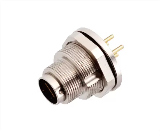 M9 남성 백 마운트 소켓 (PCB)