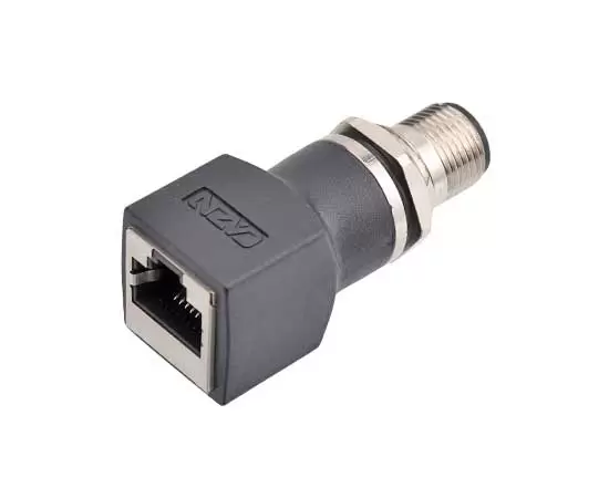 M12 스트레이트 수컷에서 RJ45 어댑터