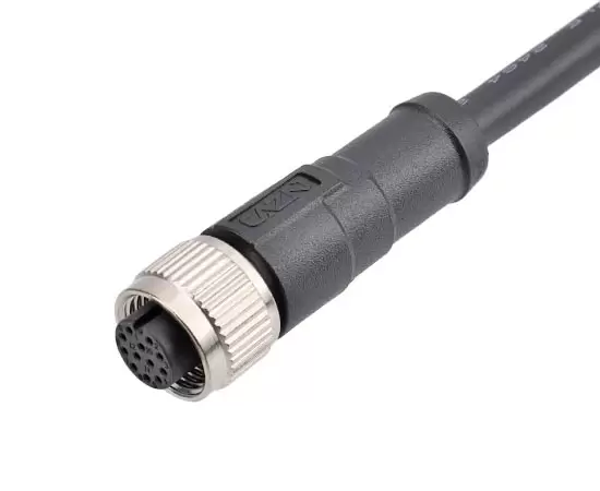 M12 스트레이트 여성 오버 모드 플러그