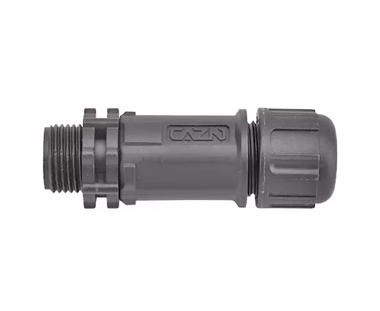 E7 스트레이트 남성 필드 설치 가능한 결합 플러그 (스레드)