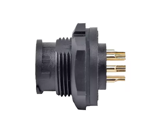 E10 암컷 백 마운트 솔더 리셉터클 (Bayonet)