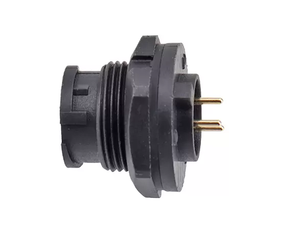 E10 암컷 백 마운트 PCB 리셉터클 (Bayonet)