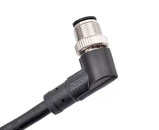 M12 각진 수컷 과잉 모드 플러그