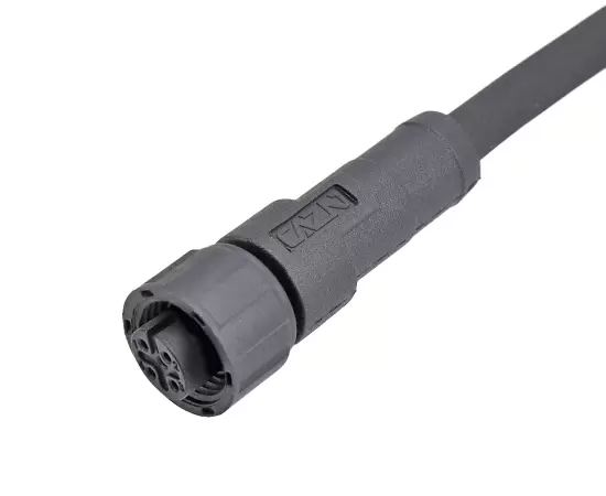 M12 스트레이트 여성 오버 모드 플러그 (플라스틱 스타일)