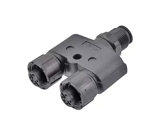 M12 Y 형 어댑터 (PSS, 플라스틱 유형)