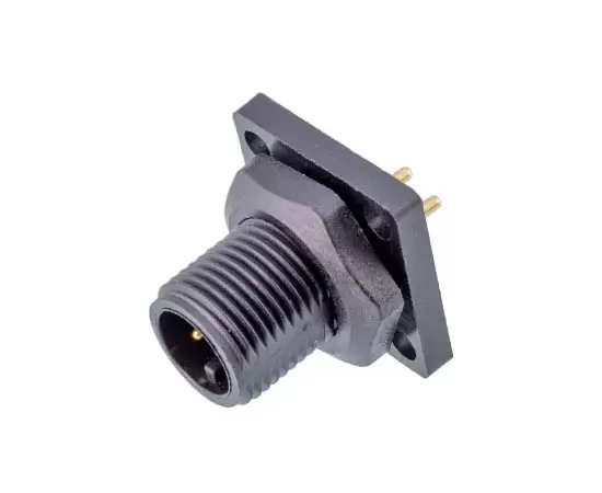 E7 남성 플랜지 타입 PCB 리셉터클 (스레드)