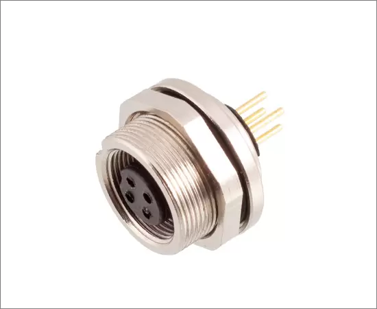 M9 암컷 백 마운트 소켓 (PCB)