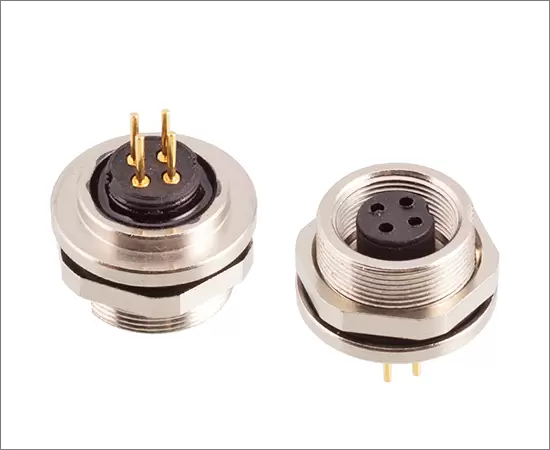 M9 암컷 백 마운트 소켓 (PCB)