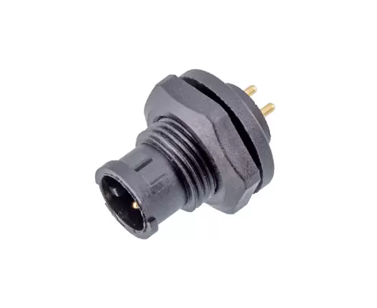 E7 남성 백 마운트 PCB 리셉터클 (Bayonet)