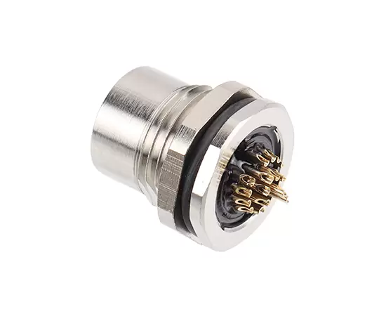 M14 암 백 마운트 소켓 (솔더, 나사 M17x1.5)