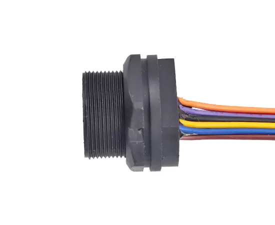 와이어가있는 USB 암컷 등 마운트 리셉터클 (나사산)