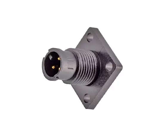 E7 남성 플랜지 타입 PCB 리셉터클 (Bayonet)