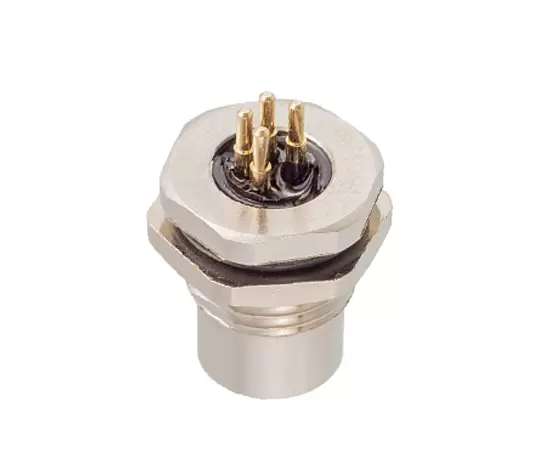 M8 암 백 마운트 소켓 (PCB, 나사 M11*1)