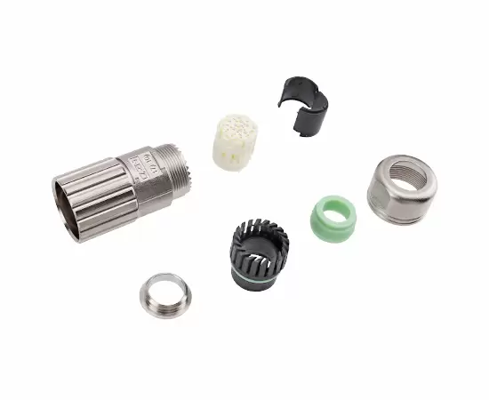 M623 신호 스트레이트 암 금속 조립 플러그 (CRIMP)