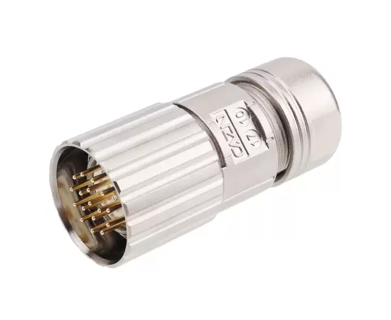 M623 신호 직선 수컷 금속 조립 플러그 (CRIMP)