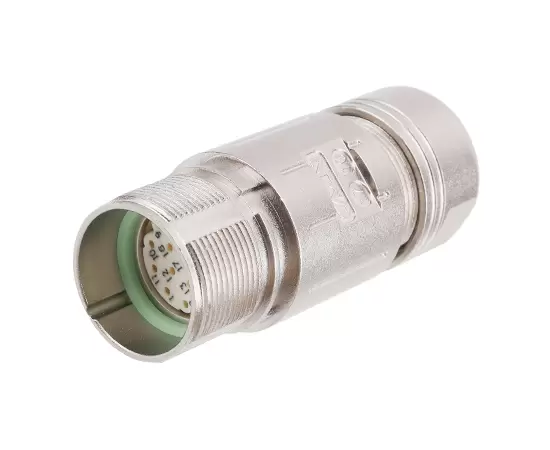 M623 신호 직선 결합 여성 금속 조립 플러그 (CRIMP)