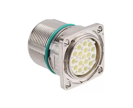 M623 신호 스트레이트 암 소켓 (크림프, 마운트 홀 19.8x19.8)