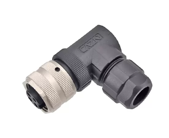 7/8 각진 암컷 플라스틱 조립 플러그 (나사)