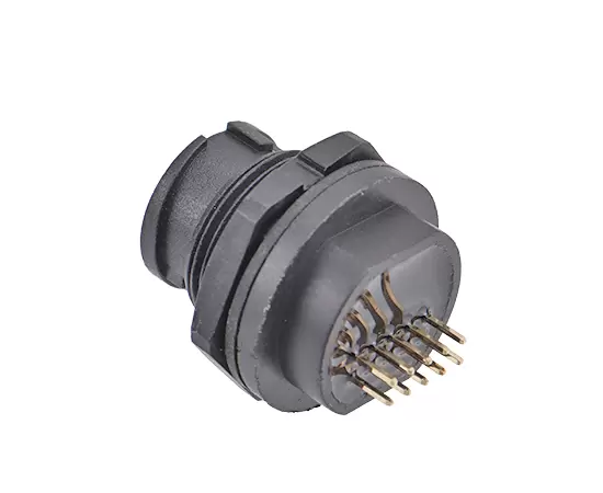 Type-C 암컷 백 마운트 PCB 리셉터클 (Bayonet)