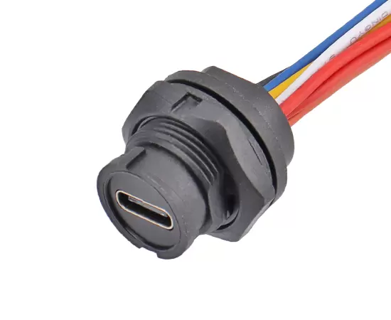 Type-C 암컷 등 마운트 마운트 리셉터클 (Bayonet)