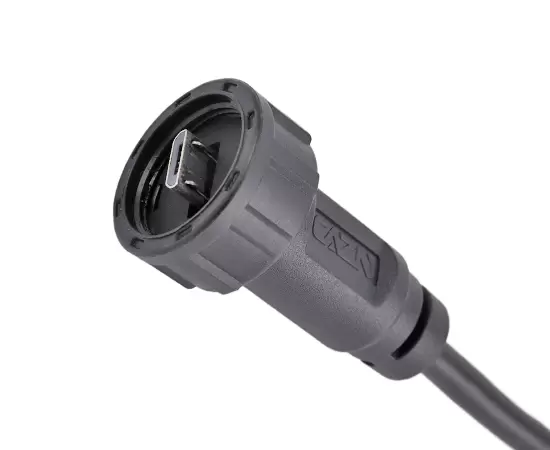 마이크로 USB 남성에서 USB 2.0 남성 오버 모드 케이블 (스레드)