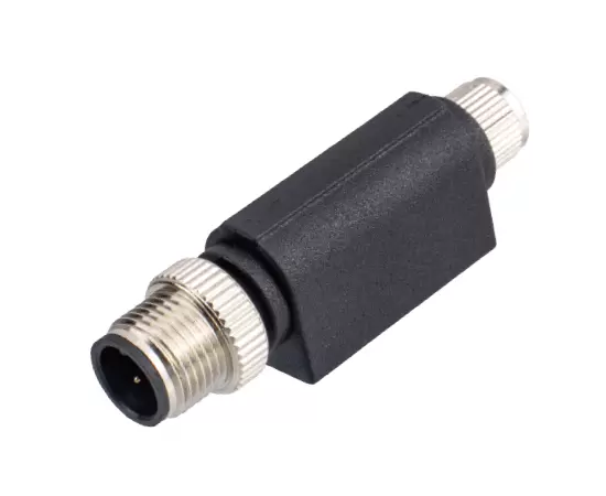 M12 I- 타입 어댑터 (M12-M8, PS, 플라스틱 스타일)