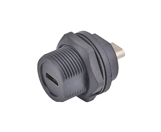 마이크로 USB 암컷에서 암컷 등 마운트 리셉터클 (스레드)