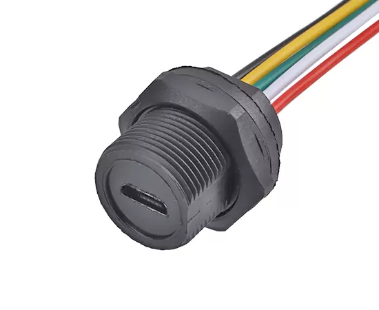 마이크로 USB 여성 등 마운트 마운트 리셉터클 (스레드)