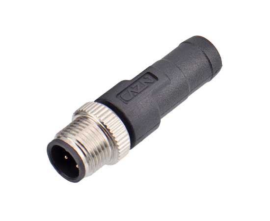 M12 남성 옴 터미널 플러그 (120Ω)