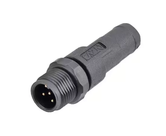 M12 수컷 옴 터미널 플러그 (120Ω, 플라스틱 유형)