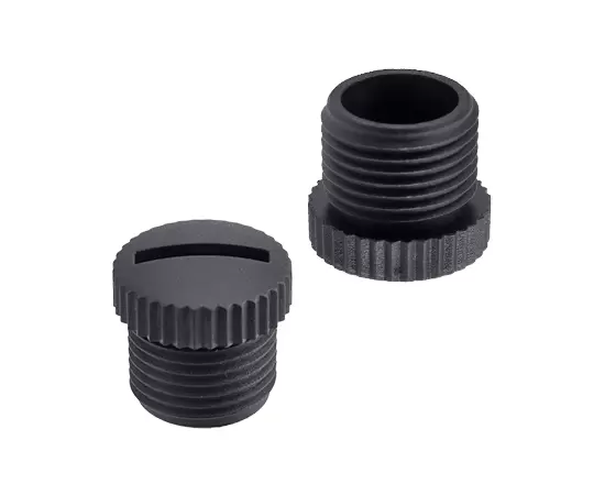 M12 단어 슬롯 플라스틱 먼지 덮개 (외부 나사)