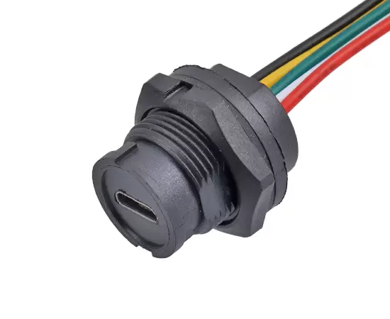 마이크로 USB 여성 등 마운트 마운트 리셉터클 (Bayonet)