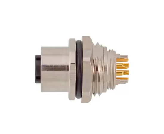 M12 암 백 마운트 소켓 (데이터 유형, 솔더, 나사 M16*1.5)