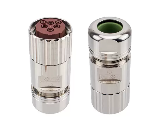 M40 신호 스트레이트 암 금속 조립 플러그 (CRIMP)