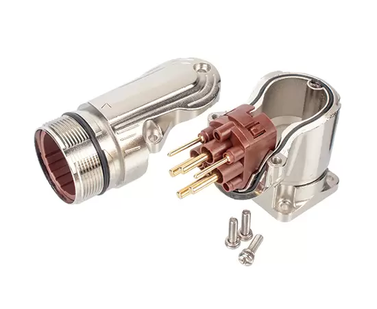 M40 곡선 바늘 유형 금속 조립 된 소켓 (CRIMP)