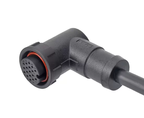 E16 직각 여성 오버 모드 플러그 (Bayonet)