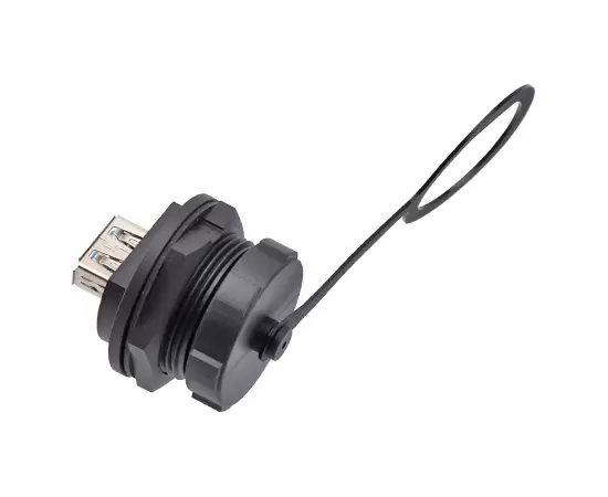 E16 먼지 덮개 둥근 구멍 (총검)