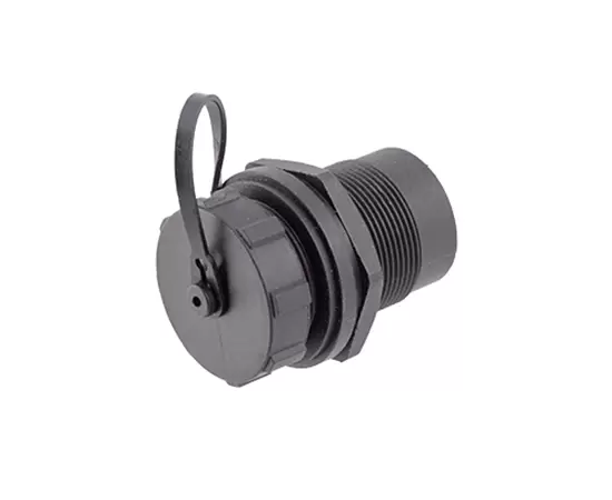 RJ45 암컷 대 여성 전면 마운트 리셉터클 (스레드)