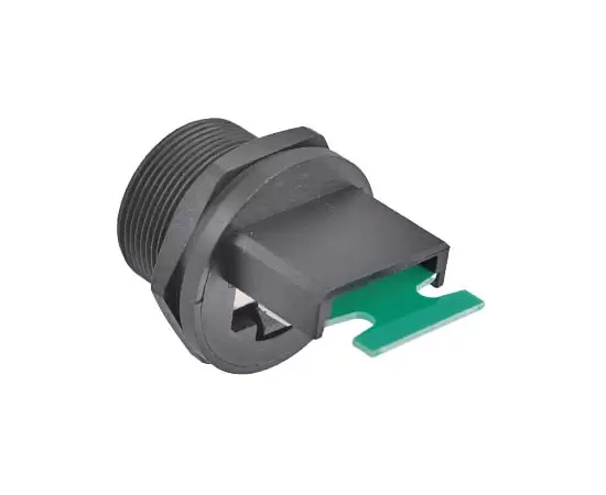 RJ45 암 보드 후면 단일 이더넷 포트 테일 플레이트 소켓이있는 터미널 (스레드)