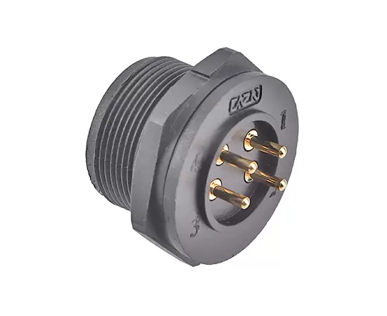 E13 PCB 백 마운트 암컷 리셉터클 (스레드)